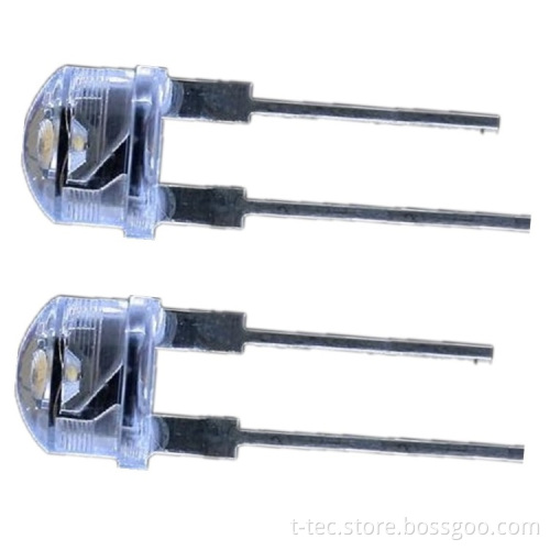 Royal Blue High Power DIP LED 10mm 1W 440nm 450nm 460nm ROHS Compliant